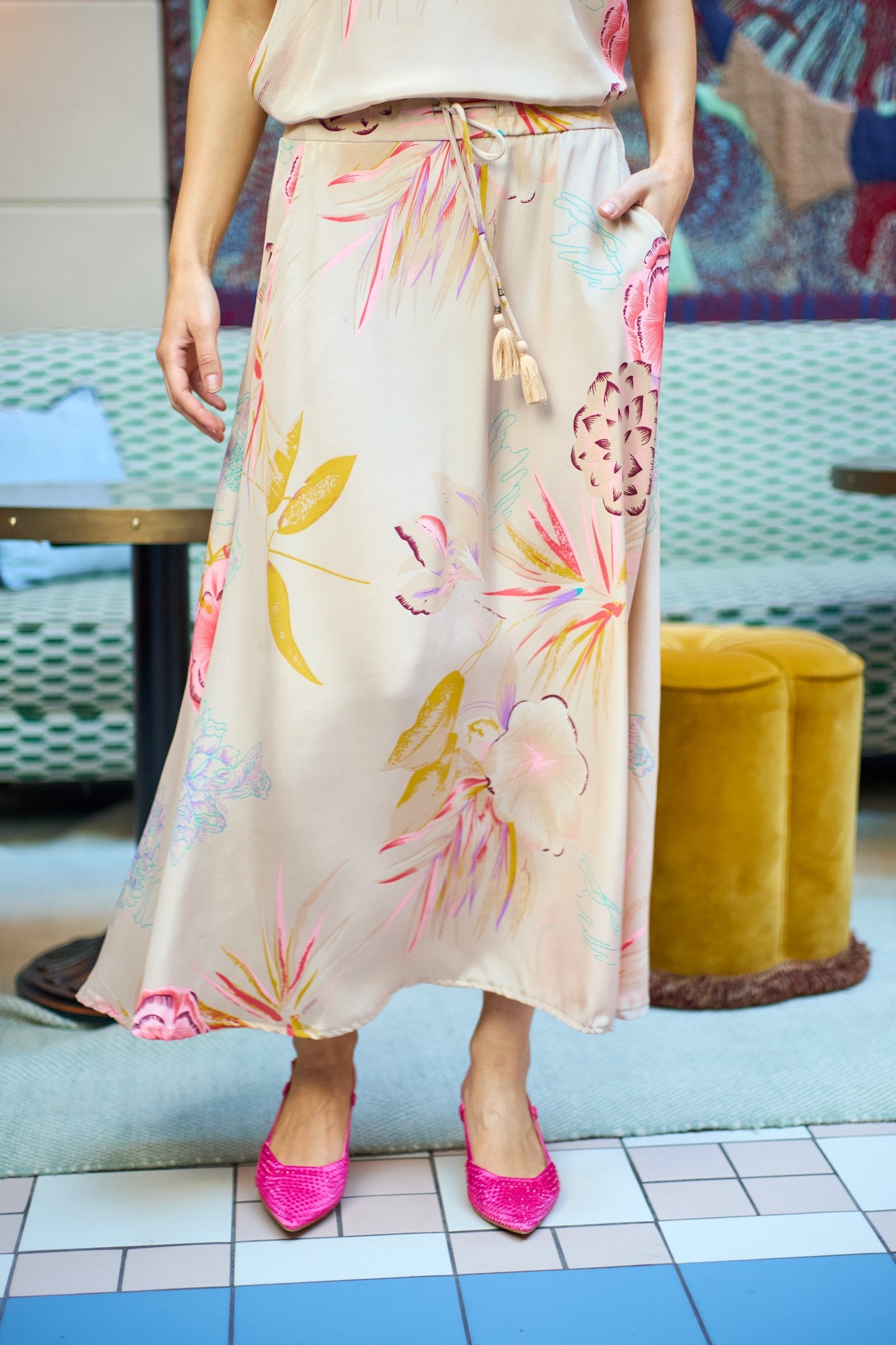 BCLUNA Regular Skirt | Lilla Hem