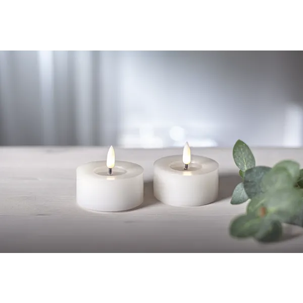 LED Värmeljus 2-pack Flamme Flow - Star Trading hos Lilla Hem