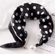 Scarf Dots med Kula | Lilla Hem