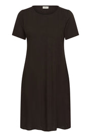 KAmilia Dress Black Coffee framsida | Lilla Hem