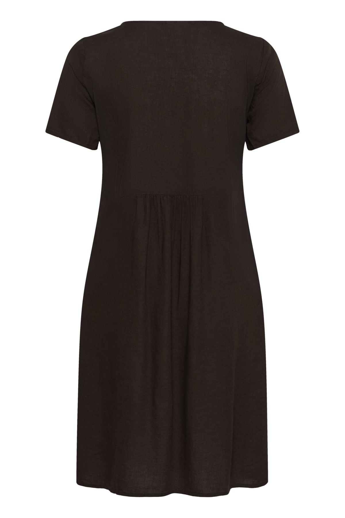 KAmilia Dress Black Coffee baksida | Lilla Hem