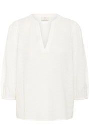 KApenelope Blouse Chalk framsida | Lilla Hem
