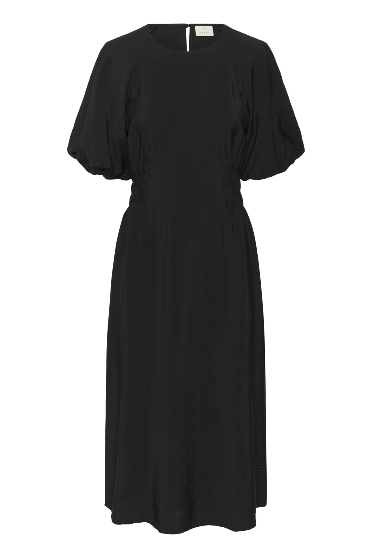 KAneema Dress Black Deep framsida | Lilla Hem