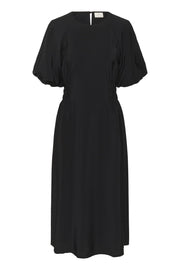 KAneema Dress Black Deep framsida | Lilla Hem