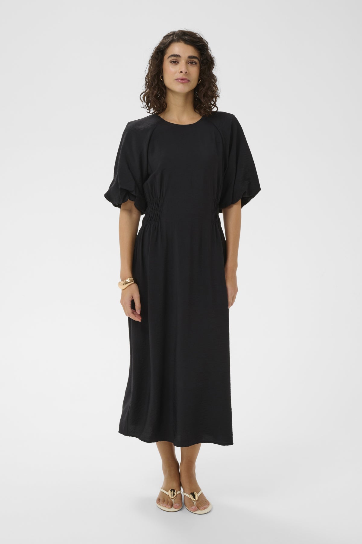 KAneema Dress Black Deep | Lilla Hem