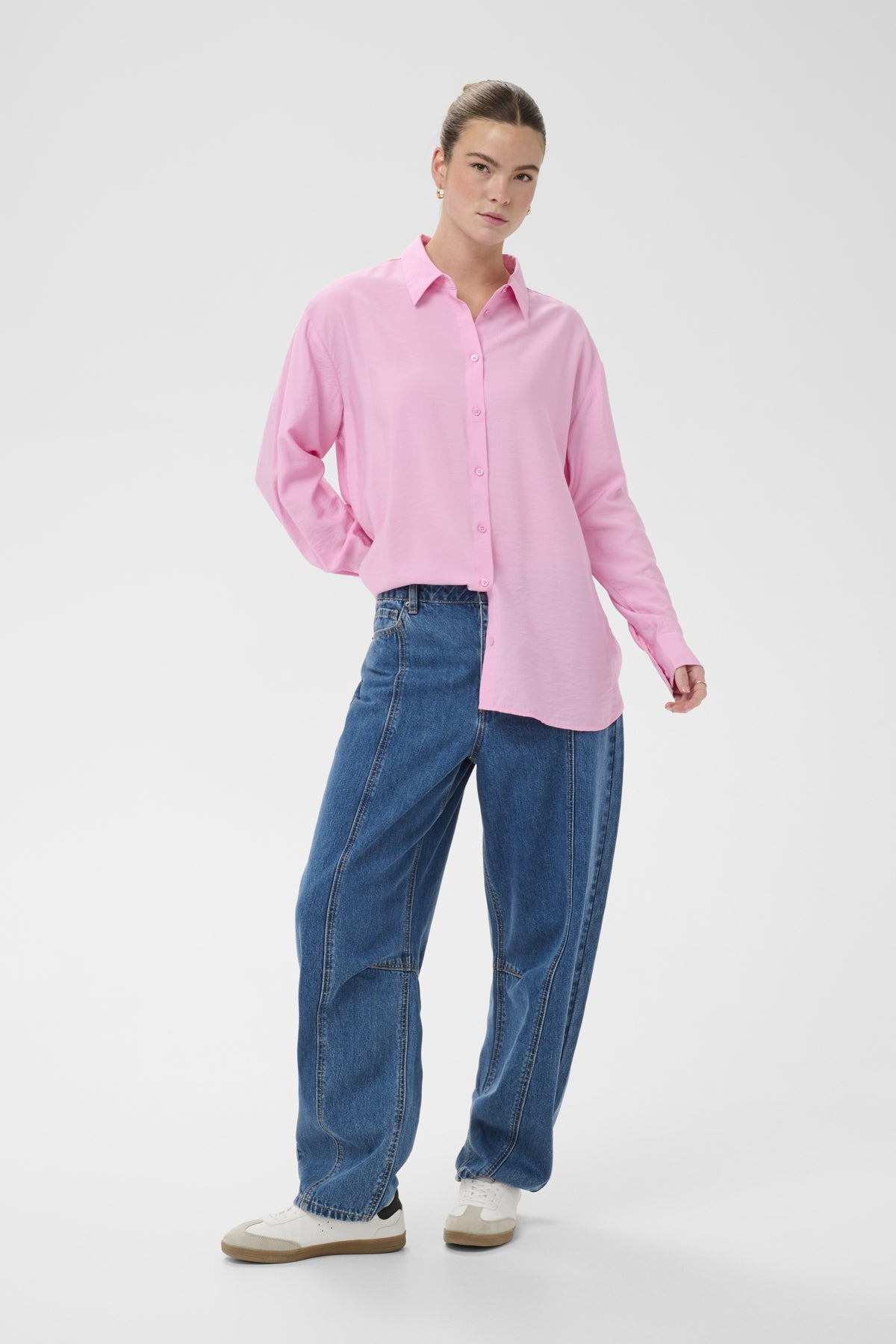 KAneema Shirt Pink Frosting närbild | Lilla Hem