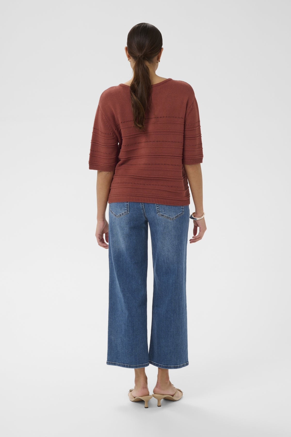 KAmellie Knit Pullover Henna material | Lilla Hem