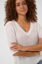 KAabalina V-Neck Pullover | KAFFE | Lilla Hem