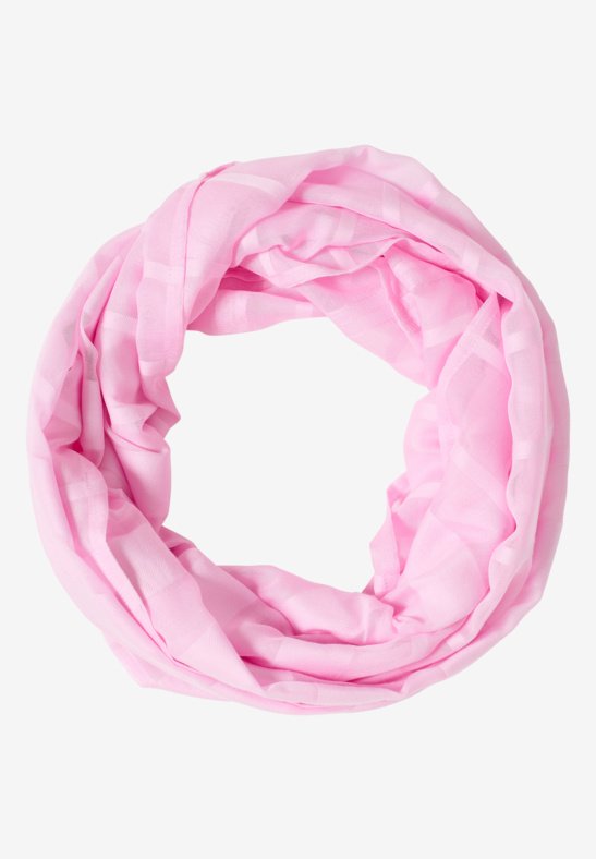 Solid Woven Stripe Loop i Light Blush Rose från Cecil | Lilla Hem