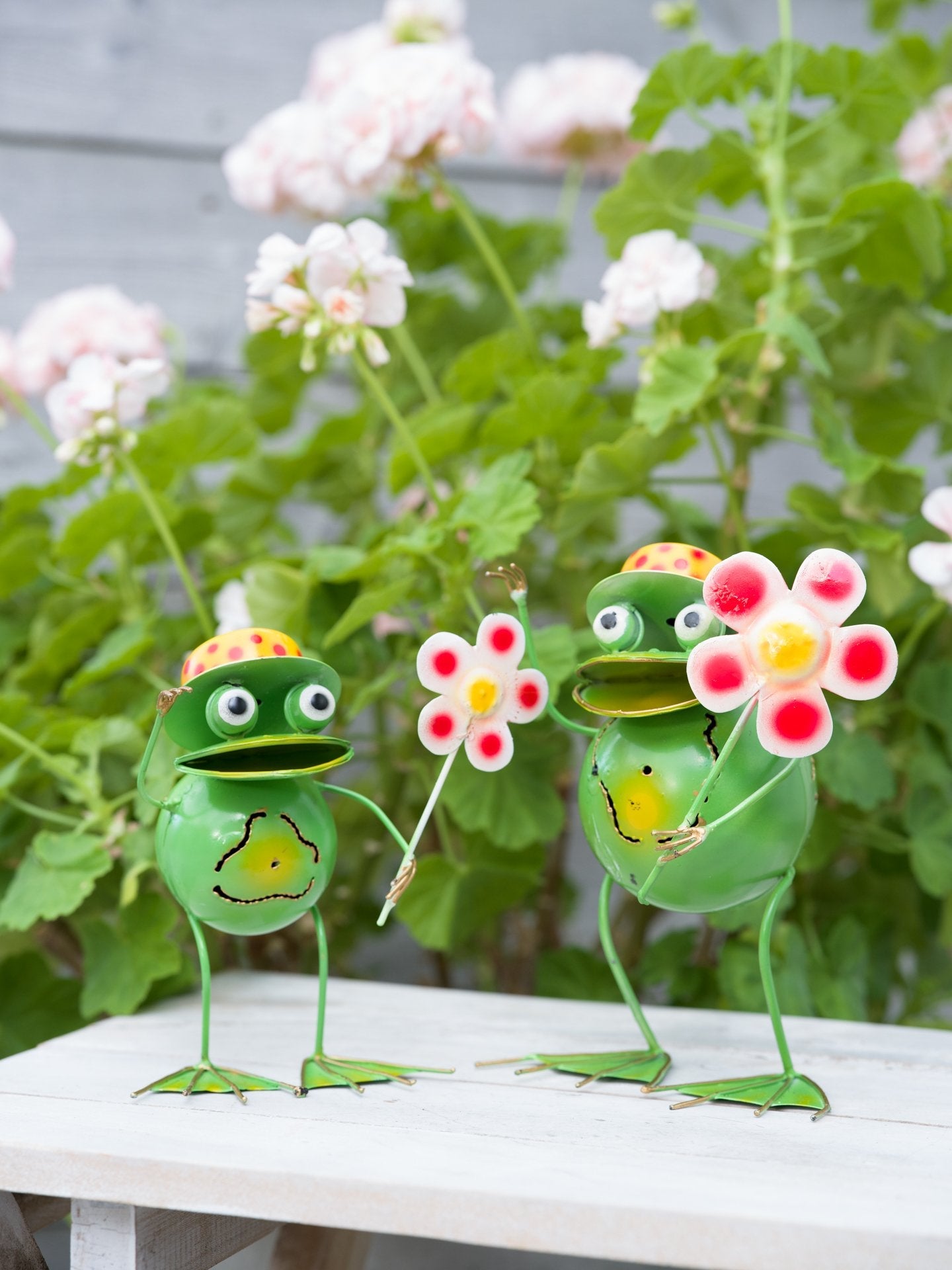 Groda Blomma i Hamrad Plåt 20cm | Lilla Hem