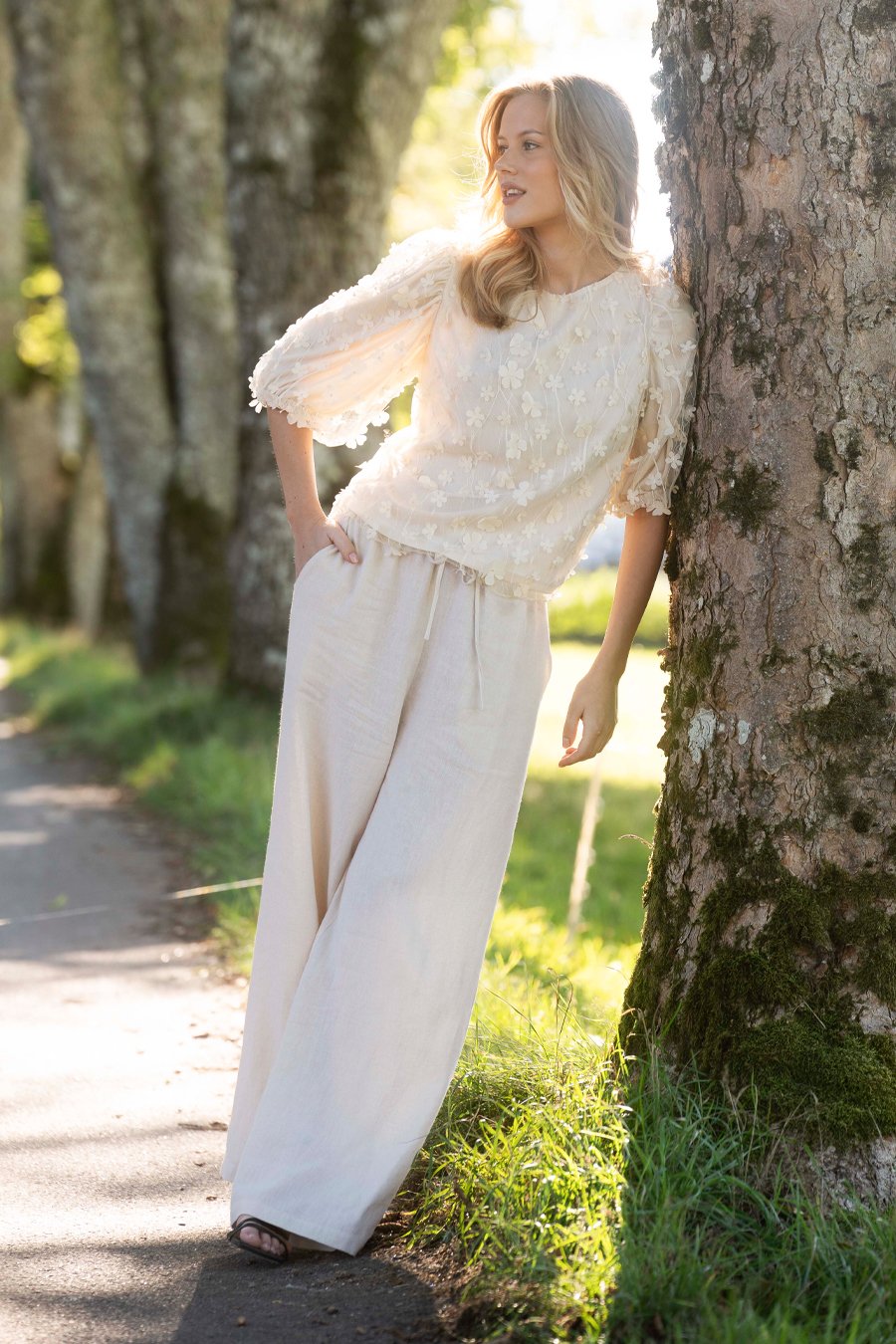 Chateau Blouse | Lilla Hem