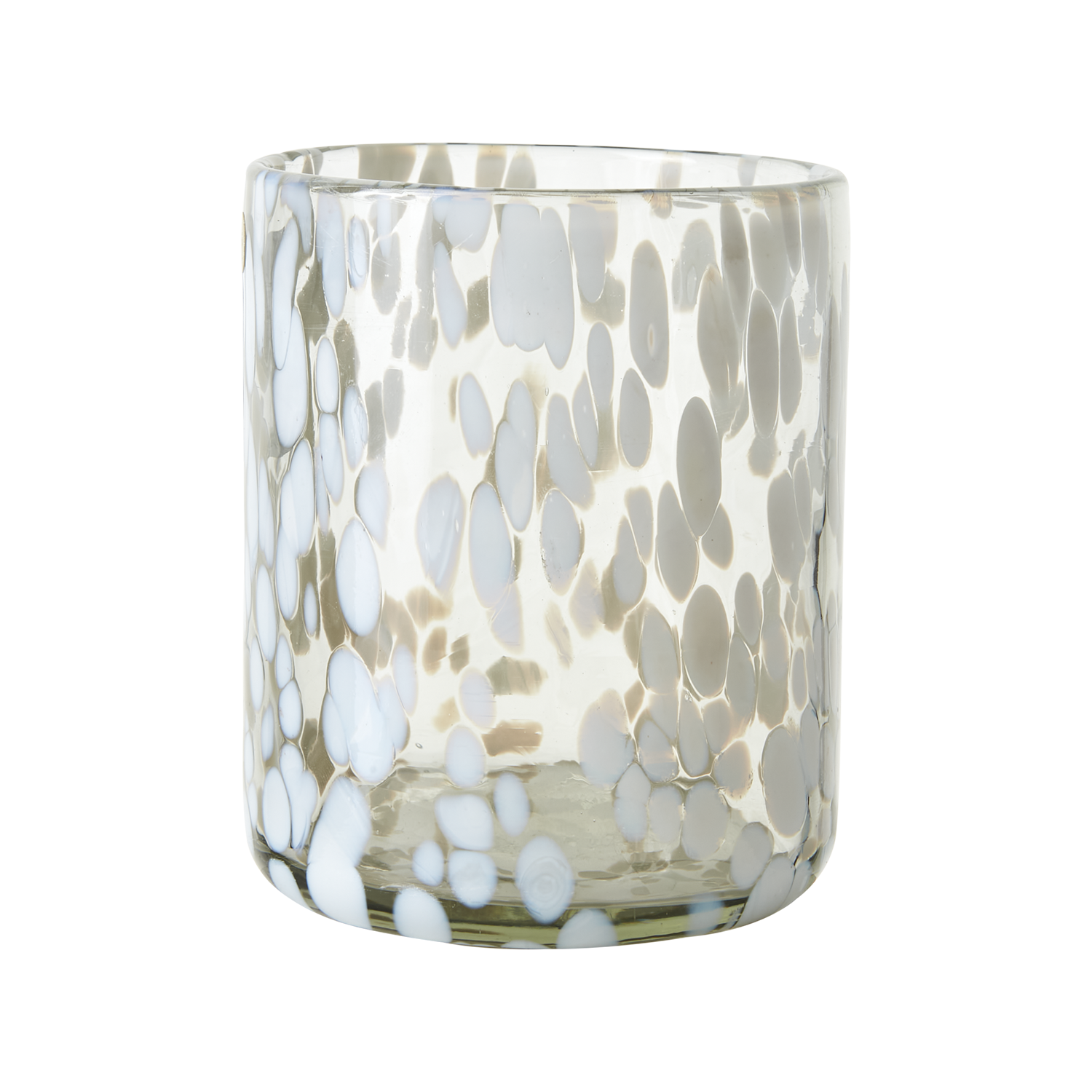 PARTY Värmeljushållare M Vit/isblå hos Lilla Hem