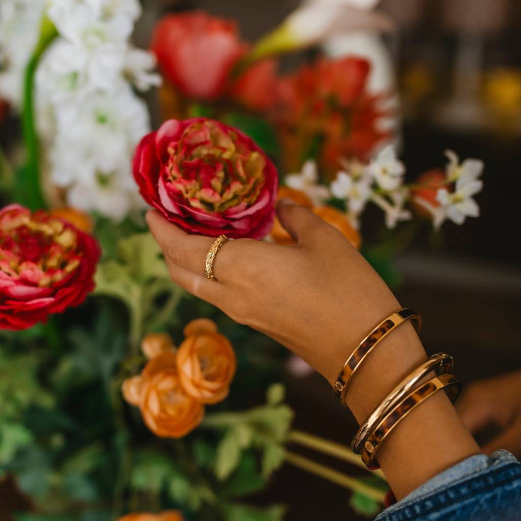Palermo Bangle Leopard - By Jolima | Lilla Hem