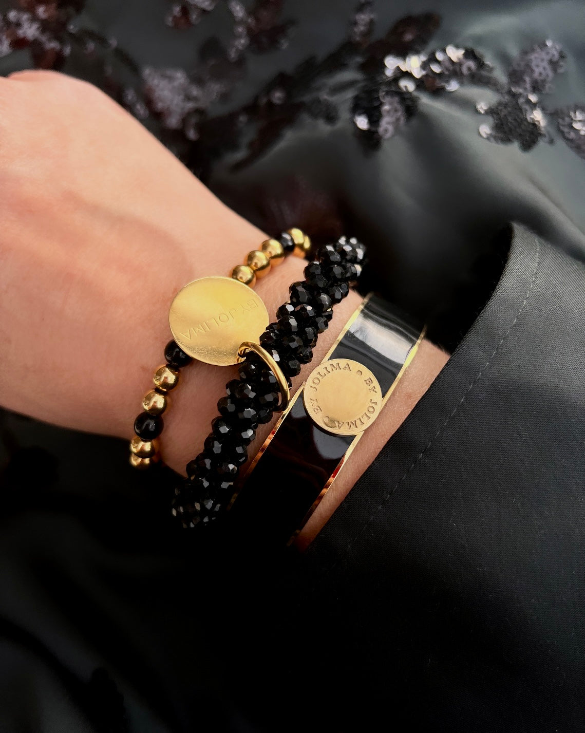 Candy Bracelet Black - By Jolima | Lilla Hem