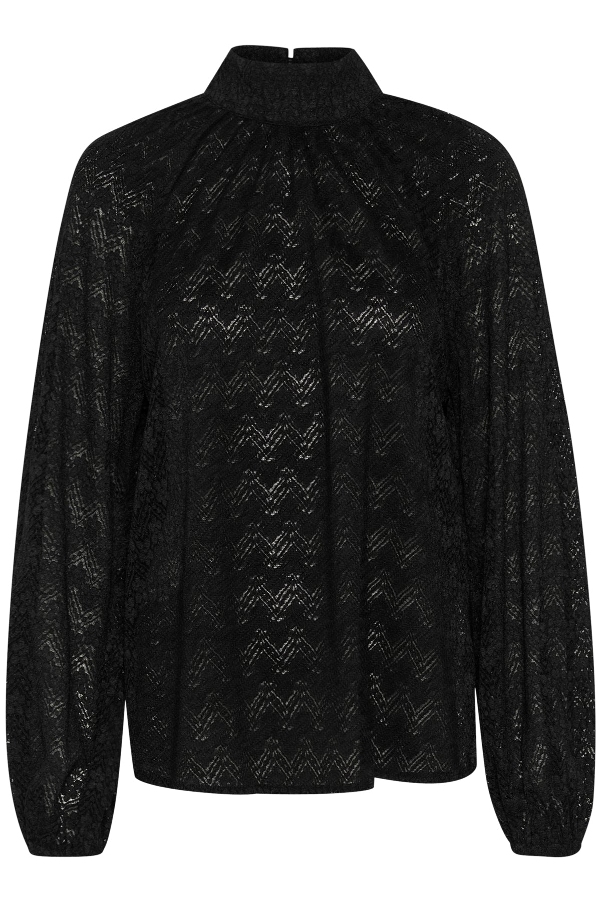 KAsmilla Lace Blouse Black Deep - KAFFE | Lilla Hem