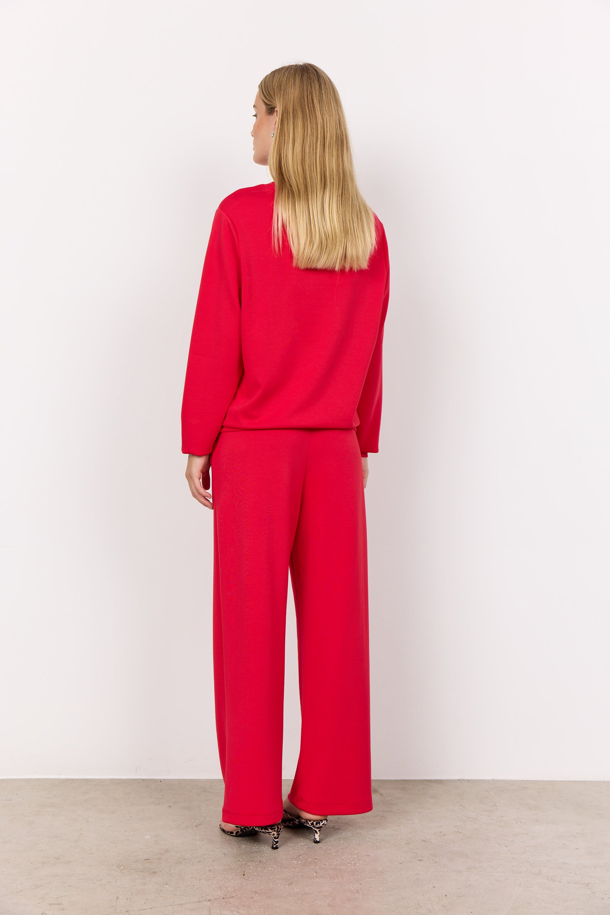Sweatshirt SC-BANU 185 4820 Lipstick - Soya Concept | Lilla Hem