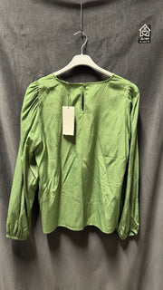 KAcatia Blouse Artichoke Green - KAFFE hos Lilla Hem
