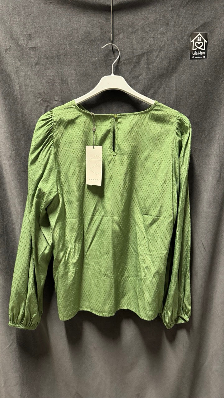KAcatia Blouse Artichoke Green - KAFFE hos Lilla Hem