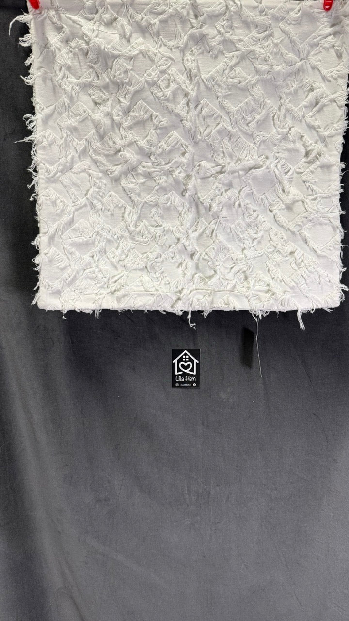 FRANZA KUDDFODRAL OFFWHIT 48x48cm - Fondaco hos Lilla Hem