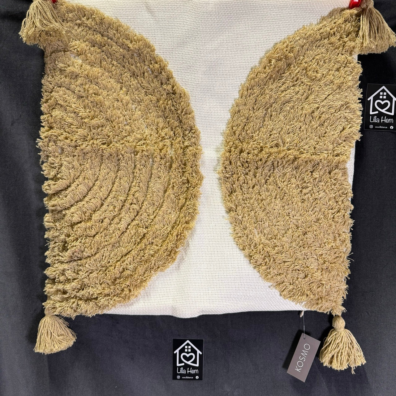 KOSMO KUDDFODRAL OFFW/GUL 48x48cm - Fondaco hos Lilla Hem