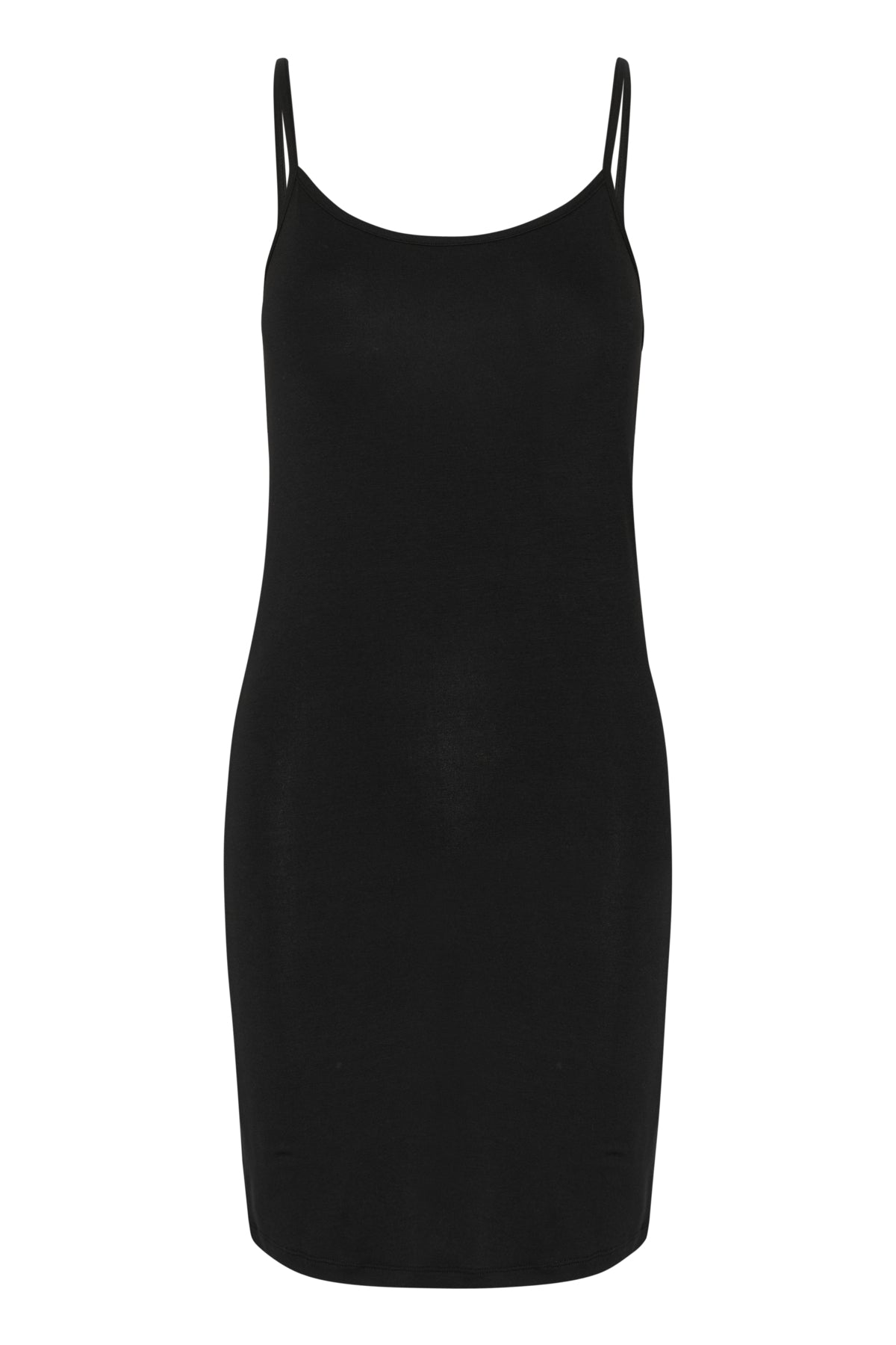 KAfrida Strap Dress Dress-Jersey Black Deep - KAFFE | Lilla Hem