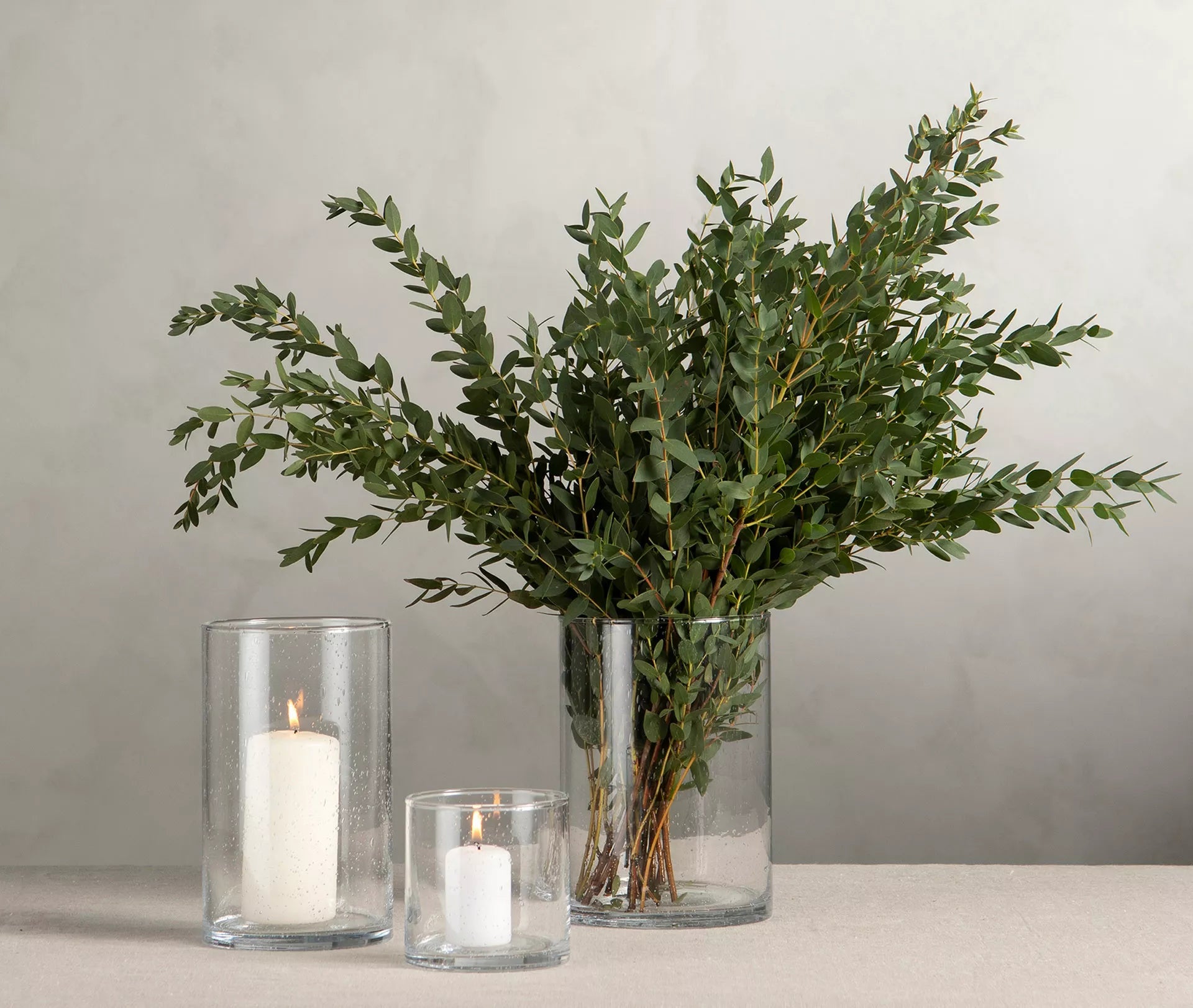 Vas Cylinder Bubbles Ø12x20cm - A Lot Decoration | Lilla Hem