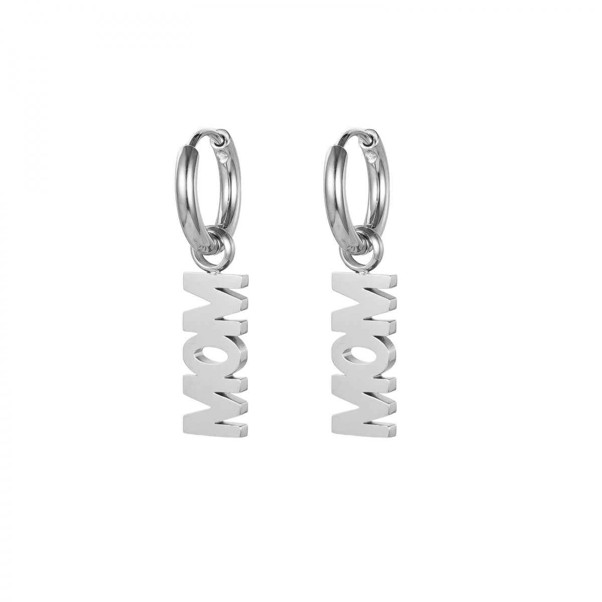 MOM Earring Silver hos Lilla Hem