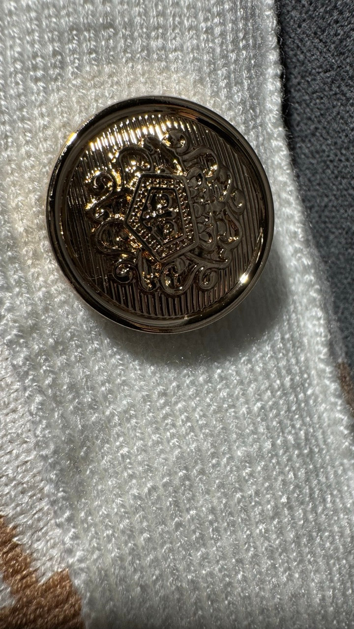 Stickad Mönstrad Tröja Light Onesize - Caramelle Fashion | Lilla Hem