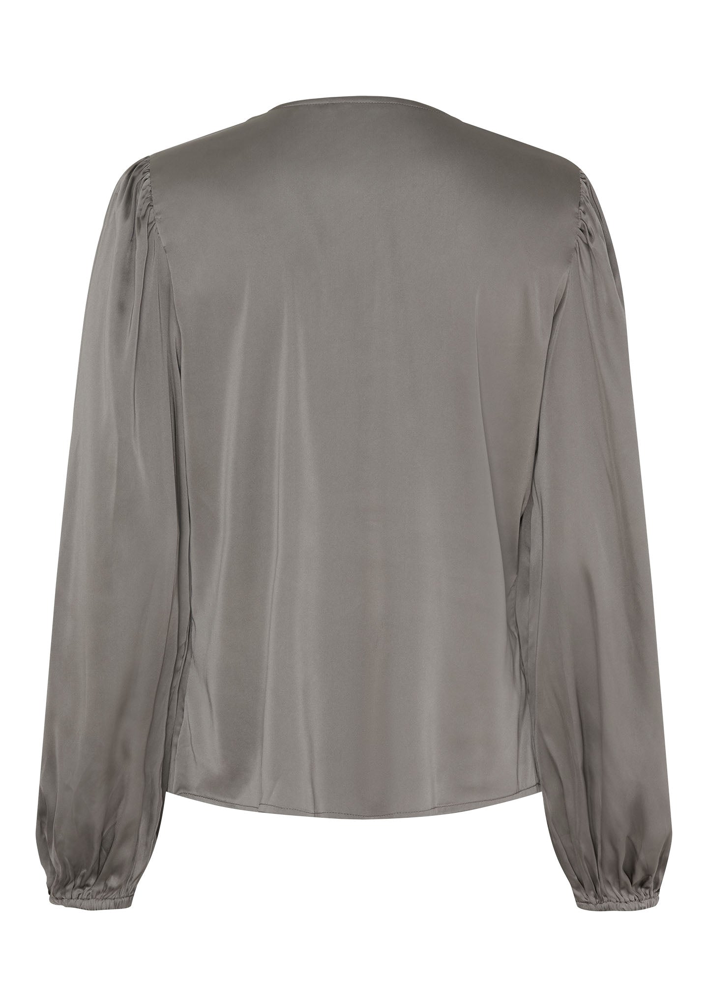 Steff Flounce Blouse 911 Grey - I SAY | Lilla Hem