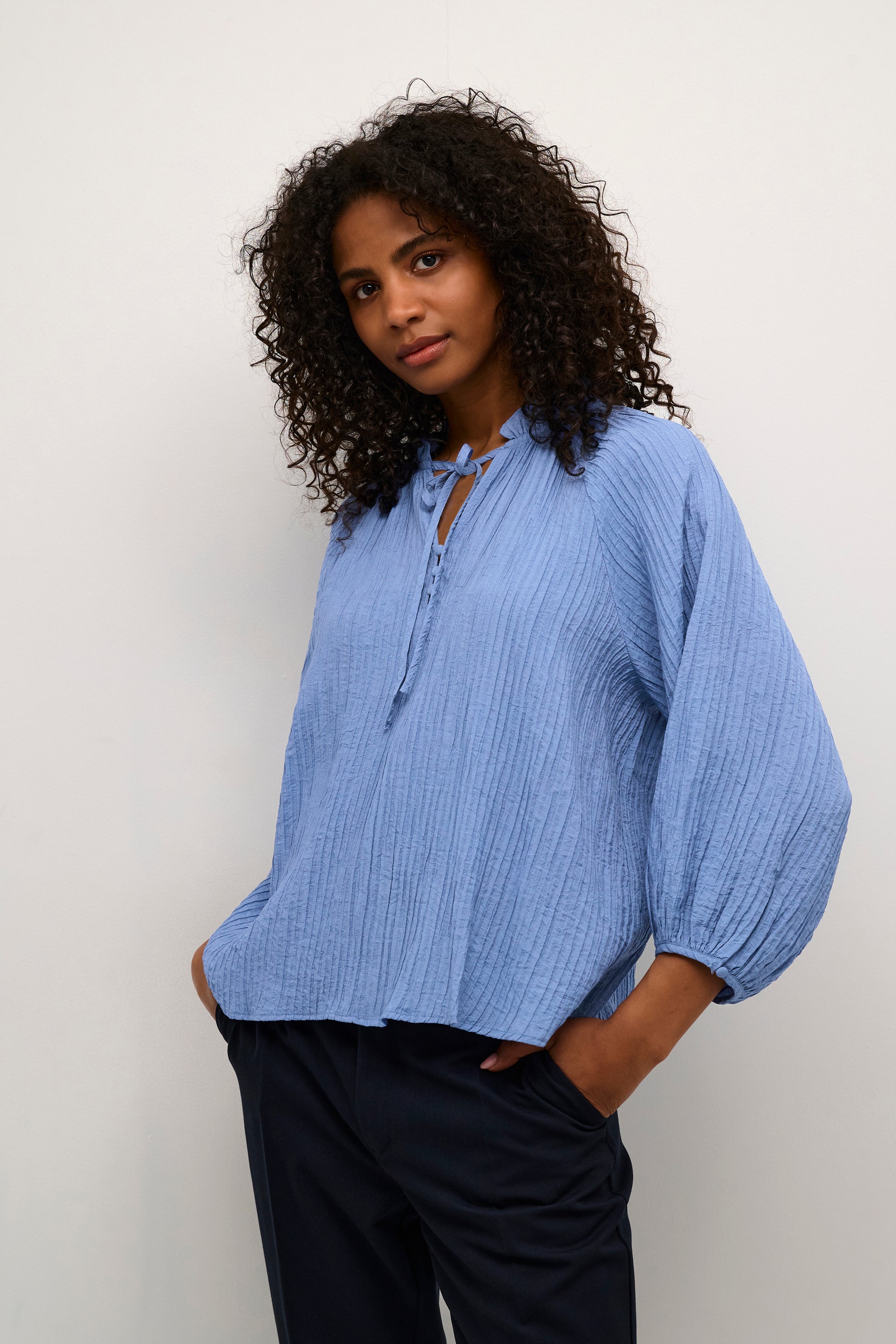 KAlianna Blouse Ebb And Flow - KAFFE | Lilla Hem