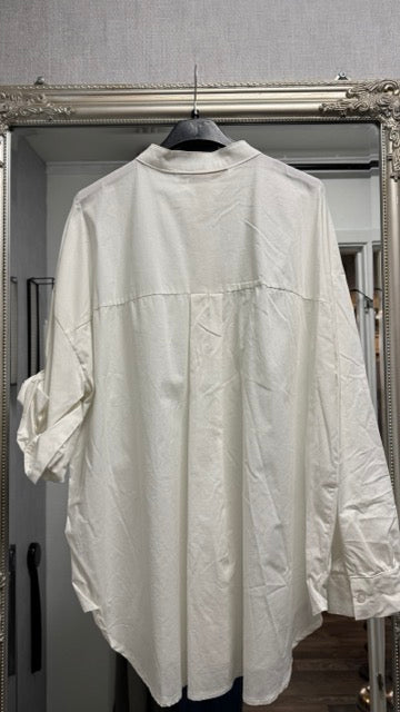 White Shirt L/XL - MARTA du Chateau | Lilla Hem