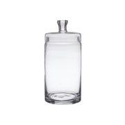 Glasburk med lock Klarglas 11x26cm - Wikholm Form hos Lilla Hem