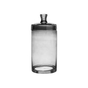 Glasburk med lock Rökfärgat glas 11x26cm - Wikholm Form hos Lilla Hem