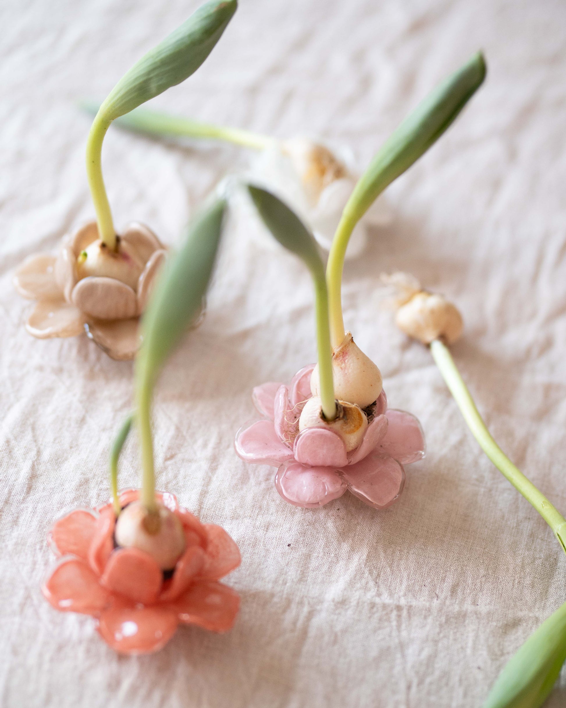 Flor Dekoration Blom Rosa 11x5cm - Wikholm Form | Lilla Hem