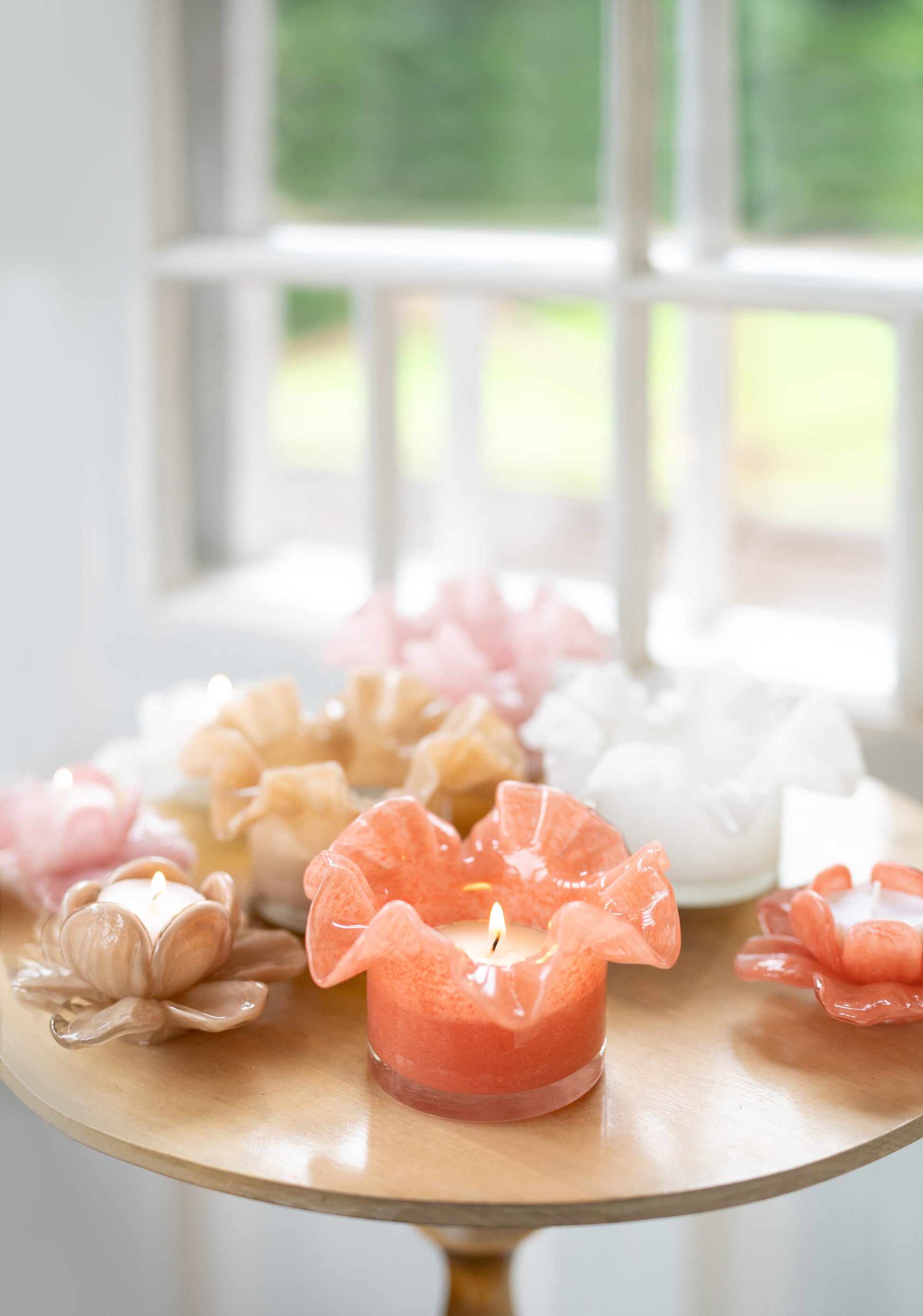 Flor dekoration blom Rosa 11x5cm - Wikholm Form hos Lilla Hem