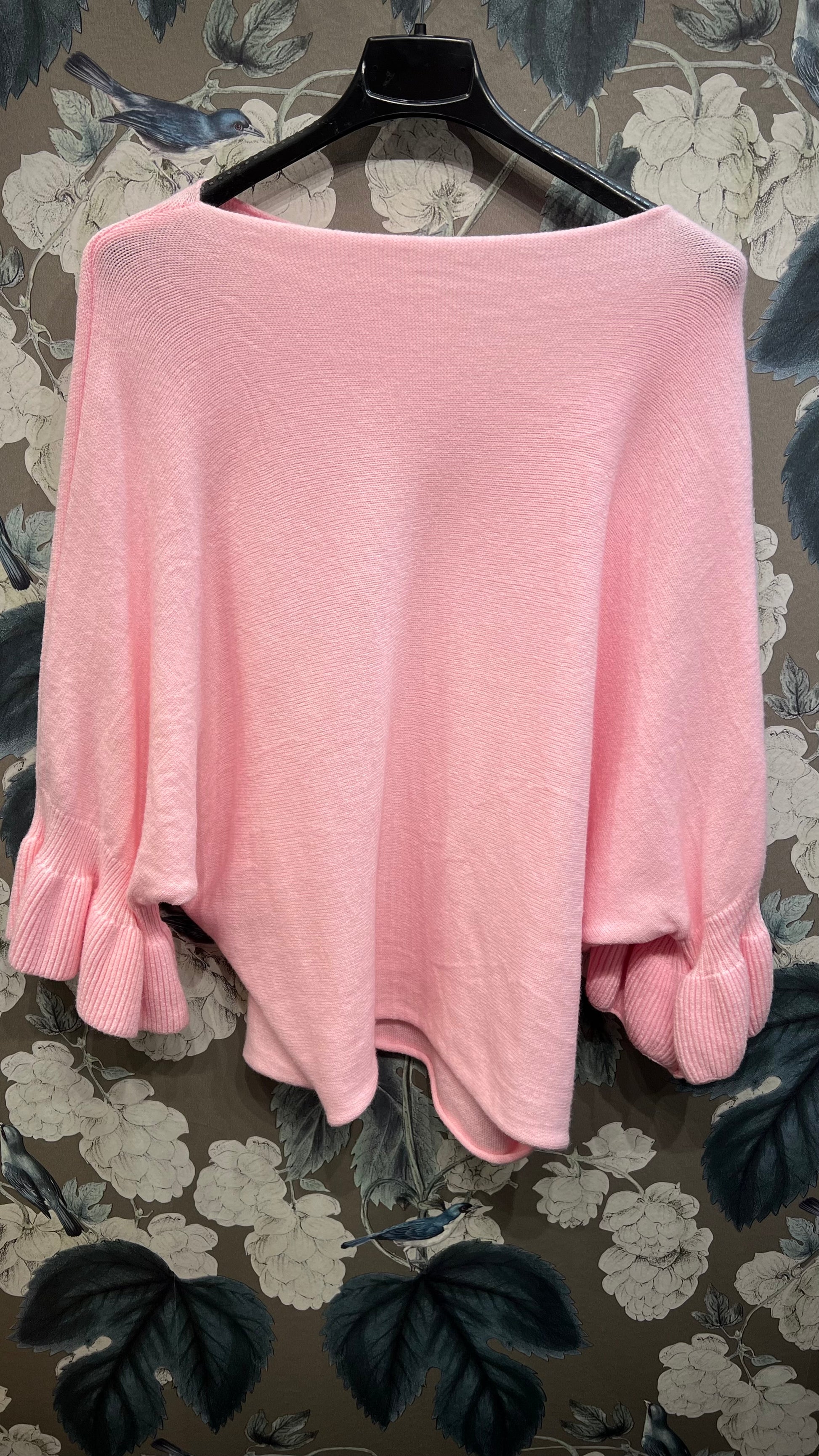 Tröja pingvinärm Rosa Onesize hos Lilla Hem