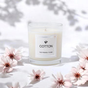 Doftljus Cotton klart glas 165g - The Friendly Home hos Lilla Hem