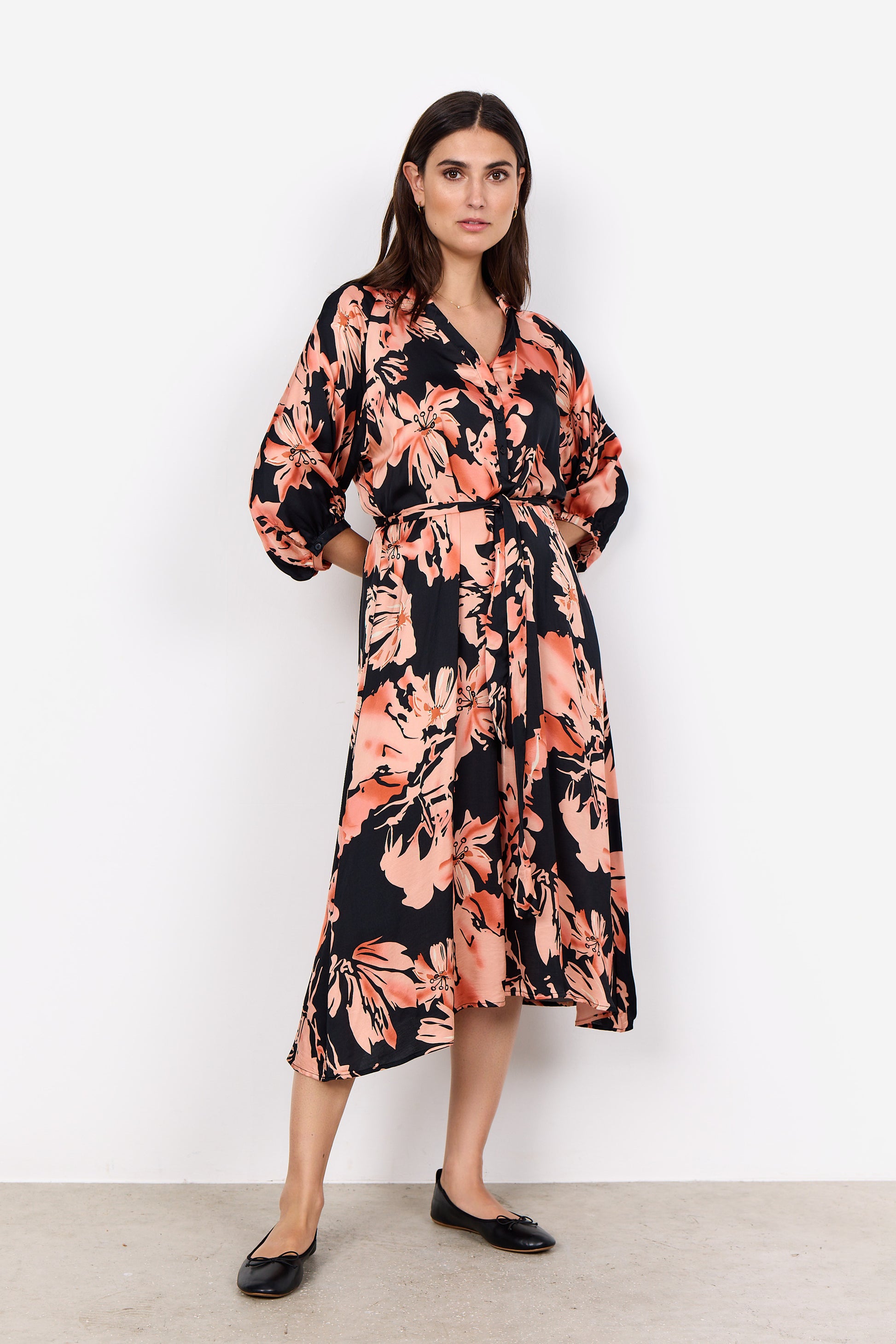 Klänning SC-PEACH 4 4635C Peach Pink Combi - Soya Concept | Lilla Hem