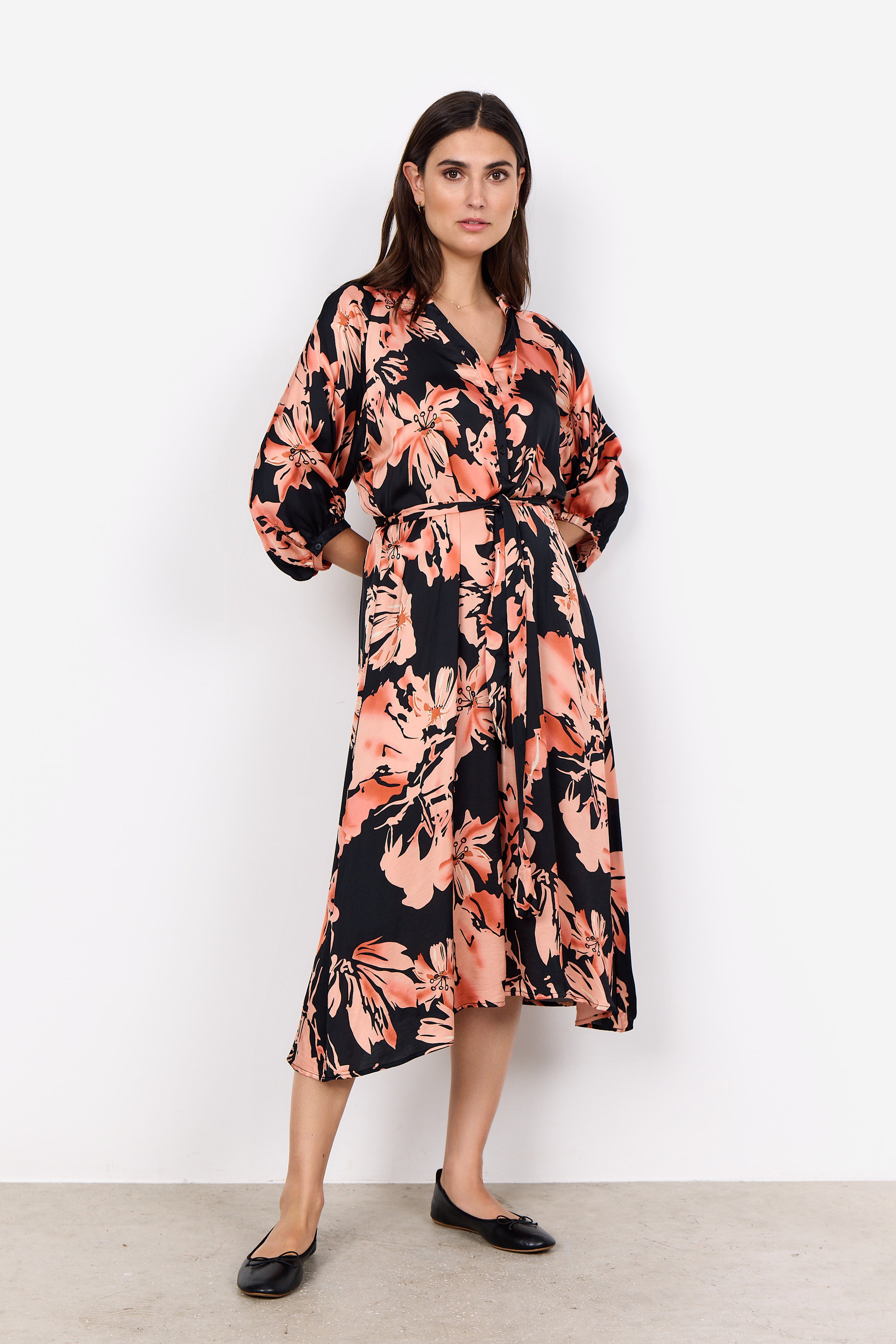 Klänning SC-PEACH 4 4635C Peach Pink Combi - Soya Concept | Lilla Hem