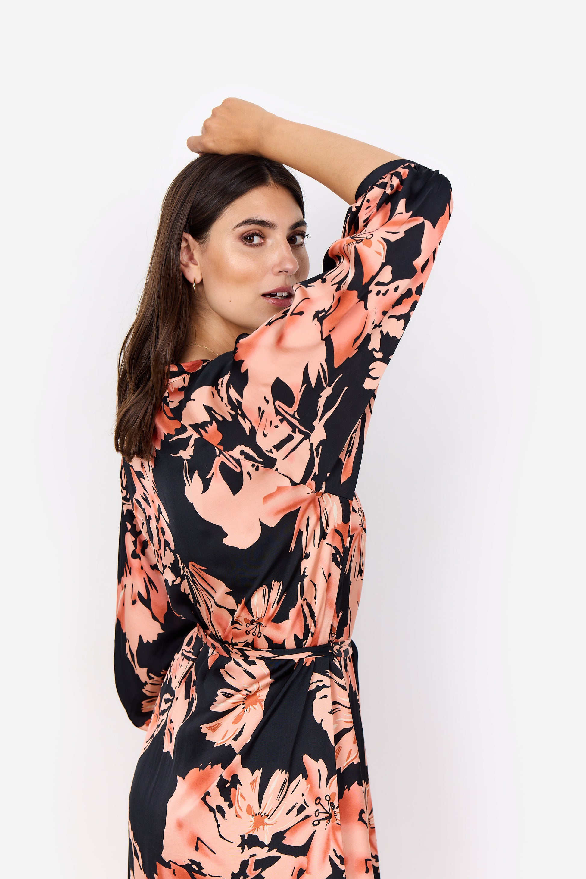 Klänning SC-PEACH 4 4635C Peach Pink Combi - Soya Concept | Lilla Hem