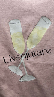 T-shirt Livsnjutare Rosa - AP Design hos Lilla Hem