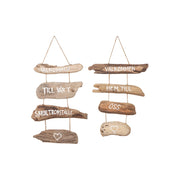 Mobil av drivved "välkommen..." 35 cm - Different Design hos Lilla Hem