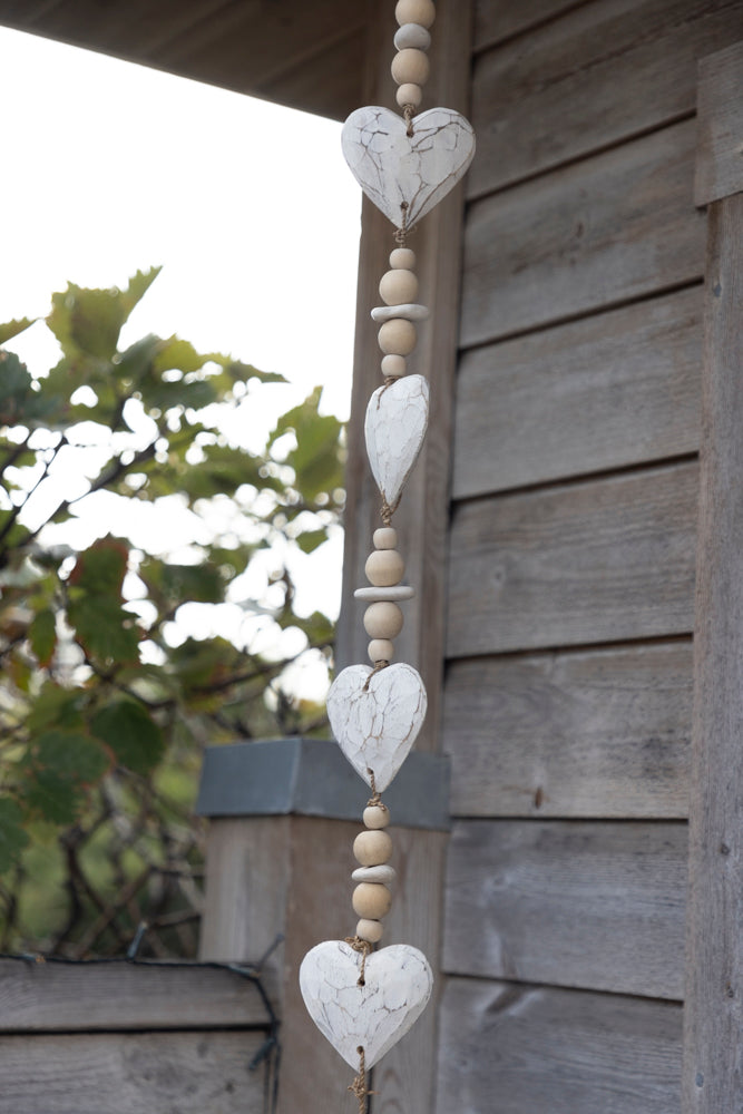 Mobil med Trähjärtan 110 Cm - Different Design | Lilla Hem