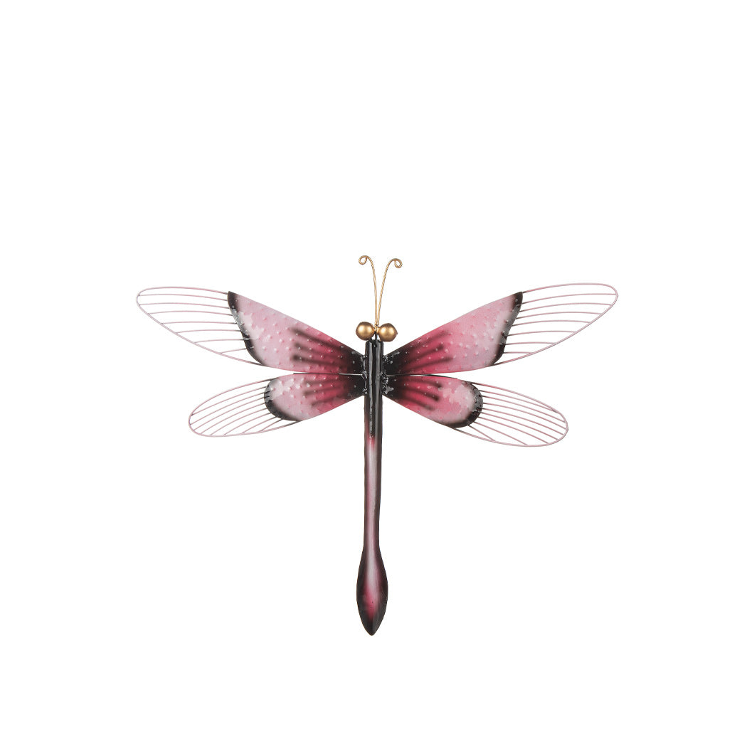 Trollslända i Hamrad Plåt 36x50 Cm - Different Design | Lilla Hem