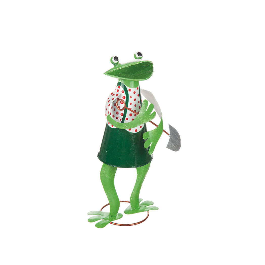 Groda Trädgård i Hamrad Plåt 30 Cm - Different Design | Lilla Hem