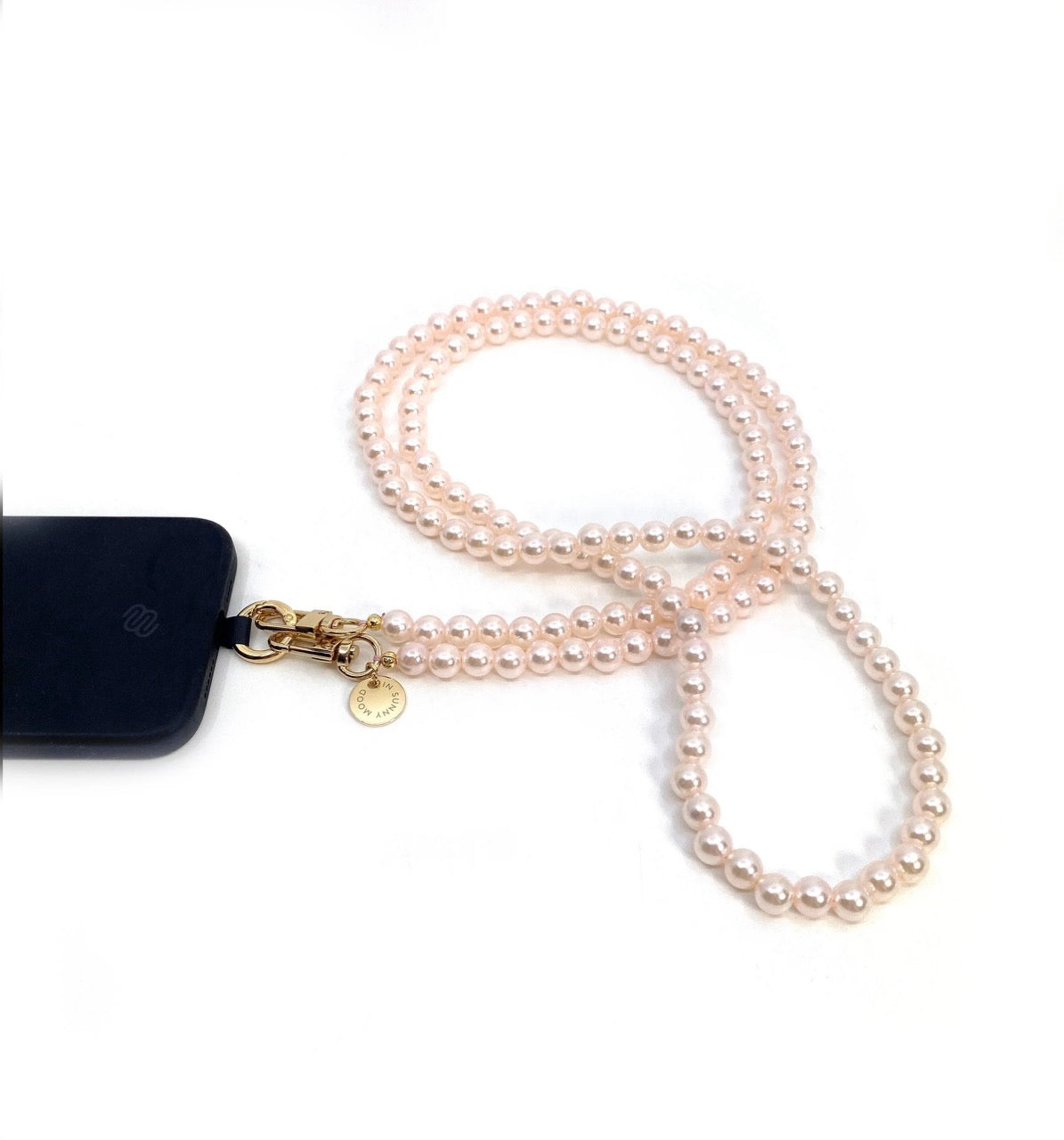 Mobilhalsband Milla Deco Strap Pink Gold - In Sunny Mood hos Lilla Hem