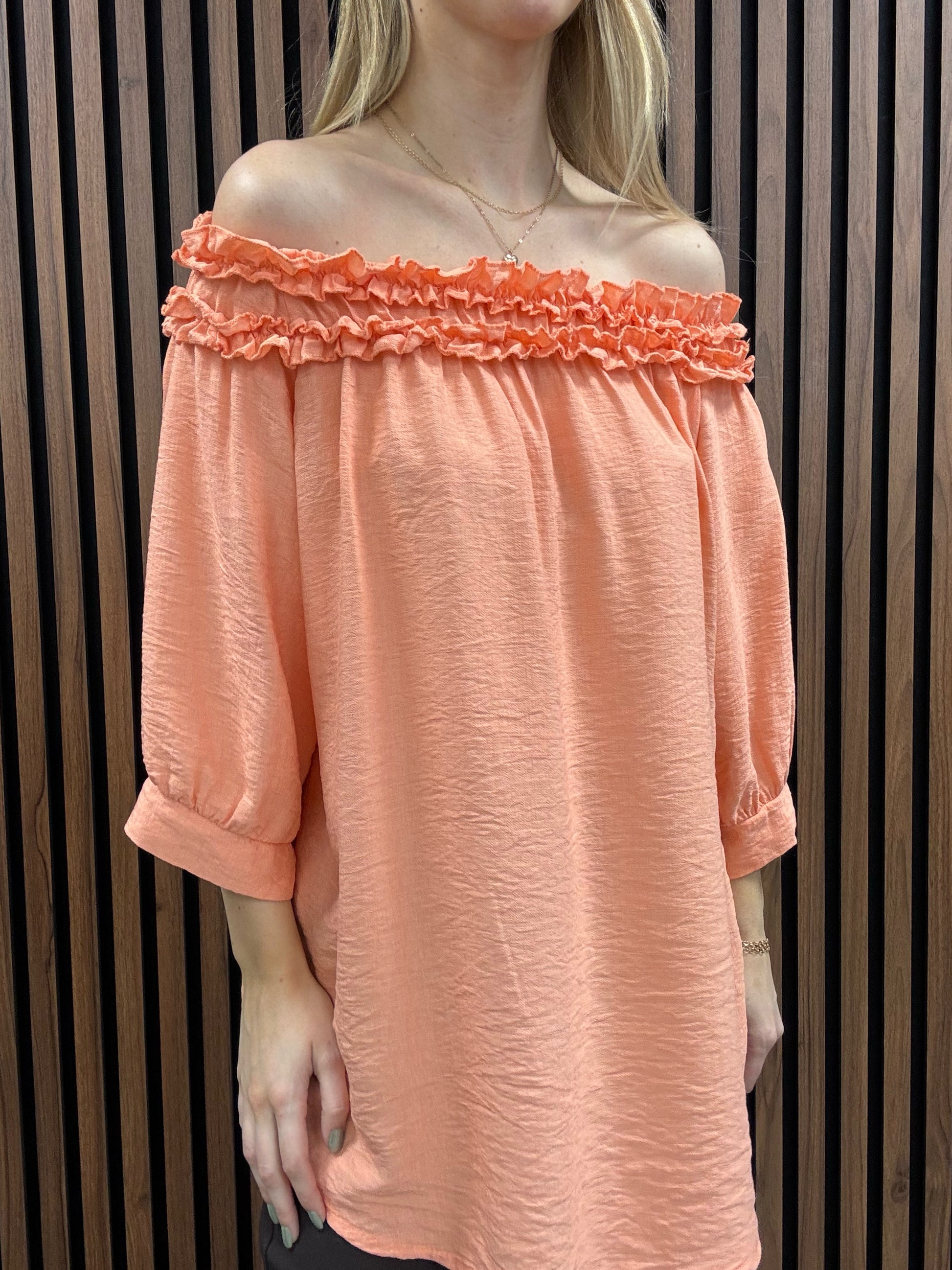 Elle Topp Orange Onesize - Gemini | Lilla Hem