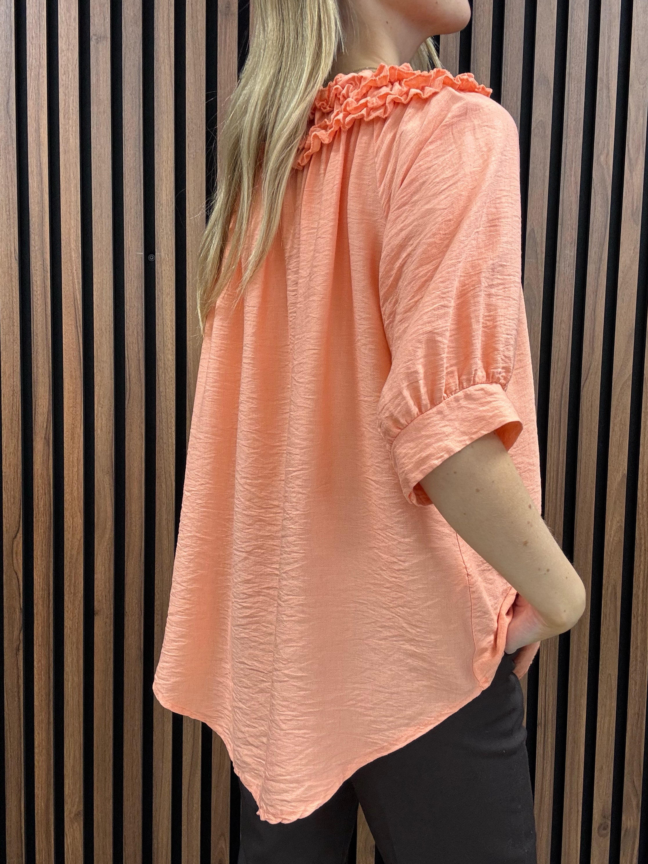 Elle Topp Orange Onesize - Gemini | Lilla Hem