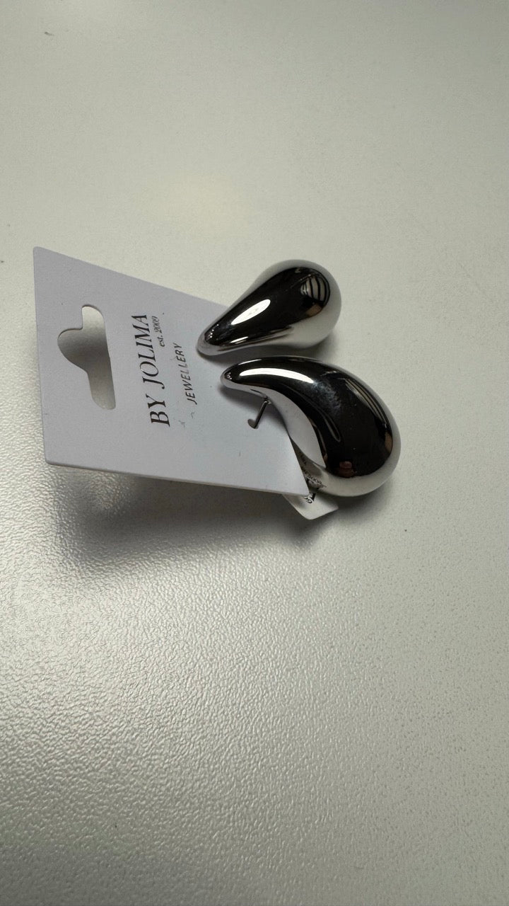 Örhängen Drop Earring Steel - By Jolima | Lilla Hem