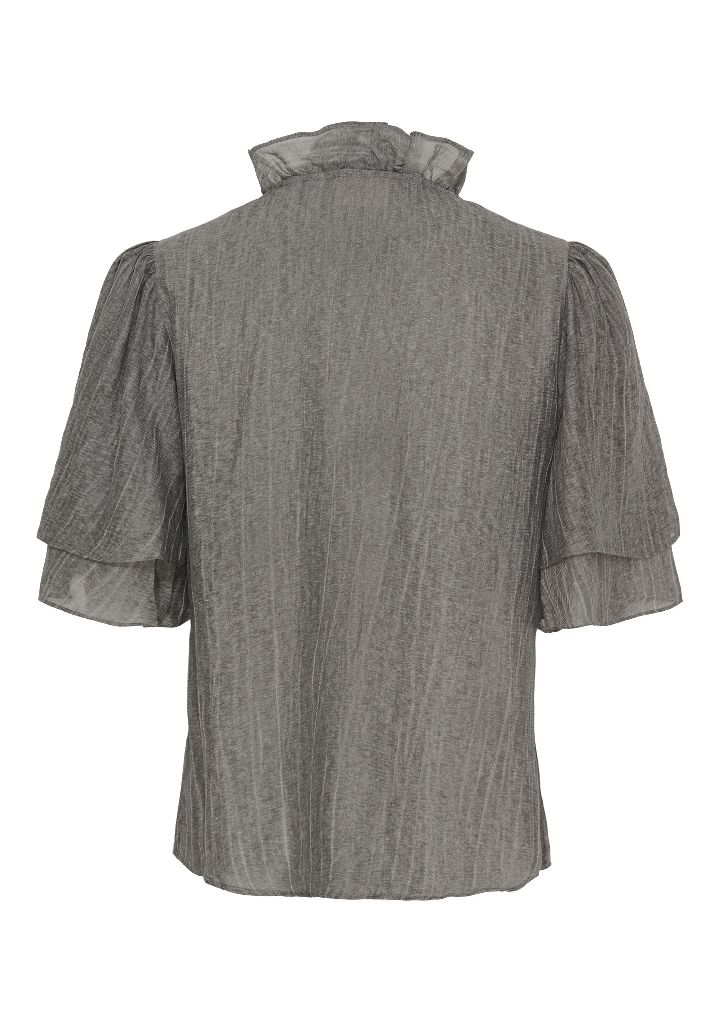 Harper S/s Blouse 923 Washed Grey - I SAY | Lilla Hem